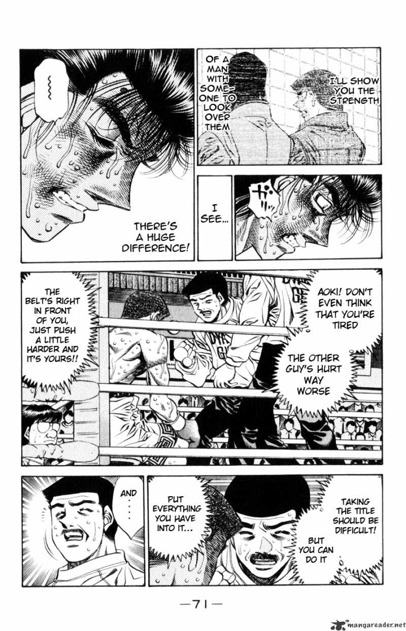 Hajime no Ippo: Fighting Spirit, Chapter 456 image 11